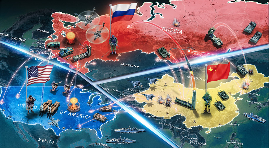 World War 3 im Spiel Conflict of Nations